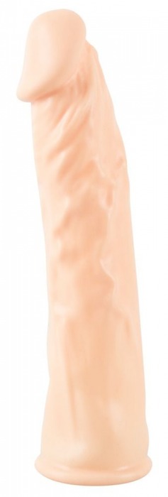 Телесная насадка-удлинитель Silicone Extension - 19 см. - Orion - в Одинцово купить с доставкой