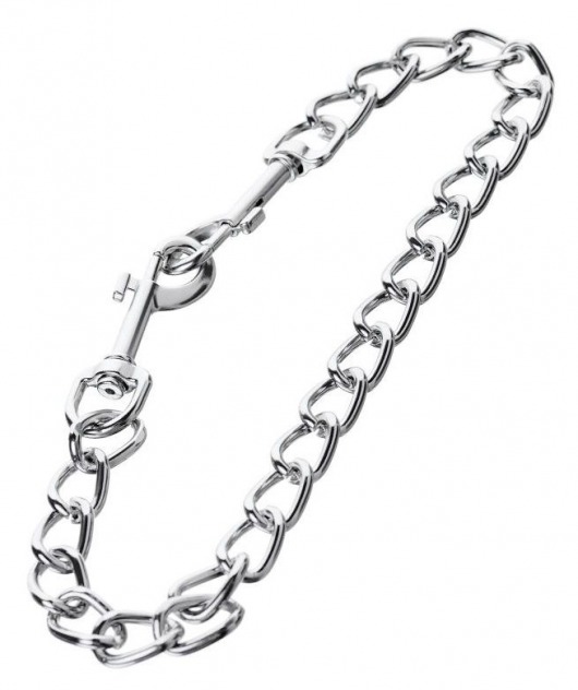 Серебристая соединительная цепочка с двумя карабинами - ToyFa - купить с доставкой в Одинцово