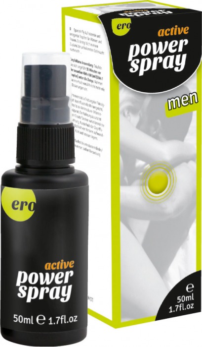 Стимулирующий спрей для мужчин Active Power Spray - 50 мл. - Ero - купить с доставкой в Одинцово