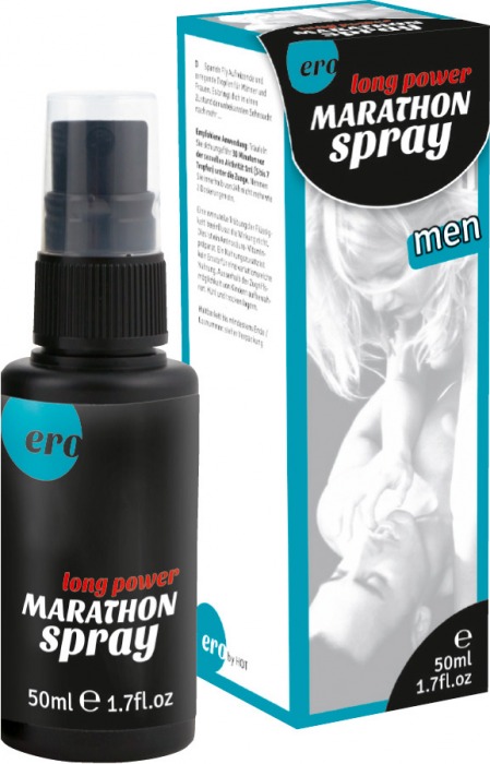 Пролонгирующий спрей для мужчин Long Power Marathon Spray - 50 мл. - Ero - купить с доставкой в Одинцово