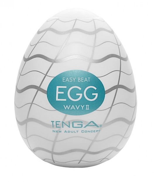 Мастурбатор-яйцо EGG Wavy II - Tenga - в Одинцово купить с доставкой