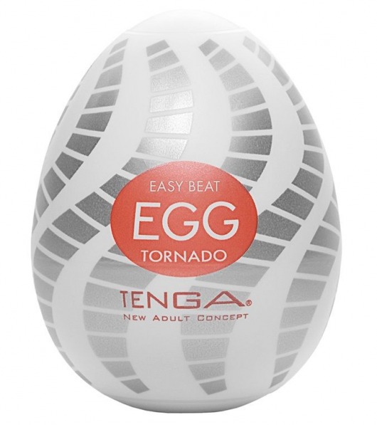 Мастурбатор-яйцо EGG Tornado - Tenga - в Одинцово купить с доставкой