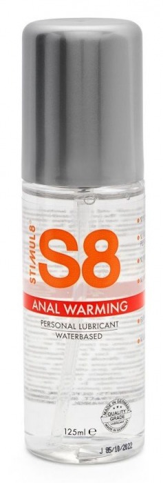 Согревающий анальный лубрикант Stimul8 Warming Anal Lube - 125 мл. - Stimul8 - купить с доставкой в Одинцово