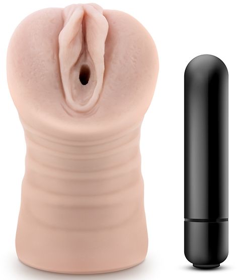 Телесный мастурбатор-вагина Rain - Blush Novelties - в Одинцово купить с доставкой