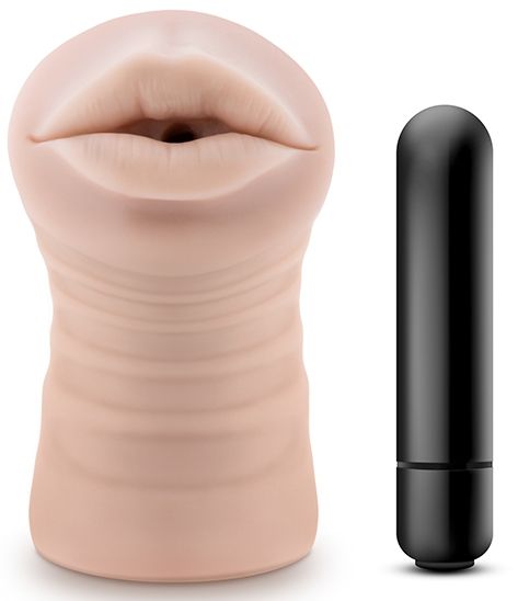 Телесный мастурбатор-ротик Skye - Blush Novelties - в Одинцово купить с доставкой