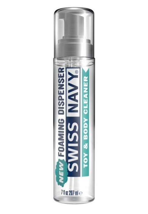 Очищающая пенка для игрушек и тела Swiss Navy Toy   Body Cleaner Foamer - 207 мл. - Swiss navy - купить с доставкой в Одинцово