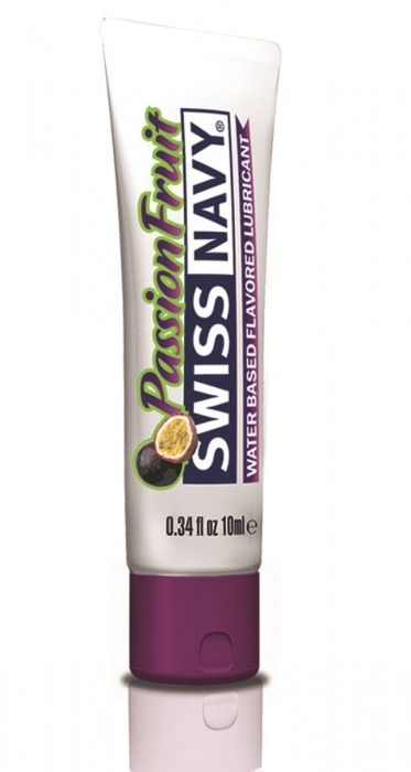 Лубрикант Swiss Navy Passion Fruit Lube с ароматом маракуйи - 10 мл. - Swiss navy - купить с доставкой в Одинцово