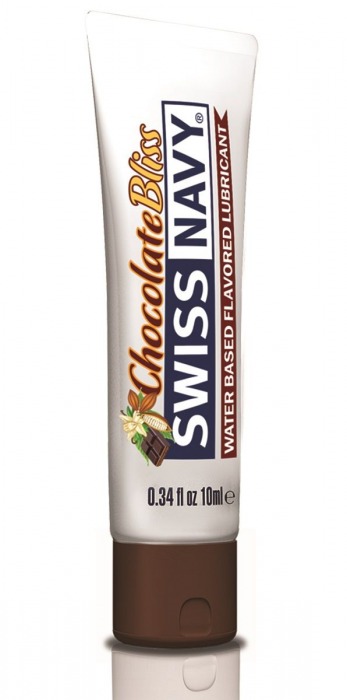Лубрикант с ароматом шоколада Swiss Navy Chocolate Bliss Lube - 10 мл. - Swiss navy - купить с доставкой в Одинцово
