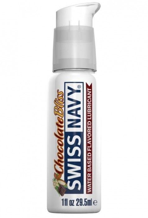 Лубрикант с ароматом шоколада Swiss Navy Chocolate Bliss Lube - 29,5 мл. - Swiss navy - купить с доставкой в Одинцово