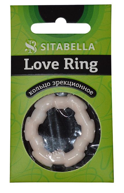 Фигурное эрекционное кольцо из киберкожи - Sitabella - в Одинцово купить с доставкой