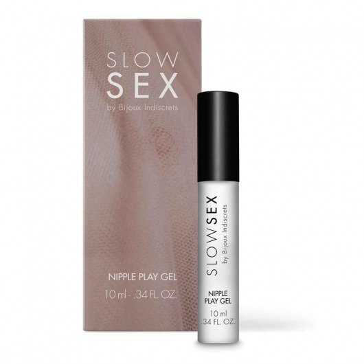 Возбуждающий гель для сосков Slow Sex Nipple Play Gel - 10 мл. - Bijoux Indiscrets - купить с доставкой в Одинцово