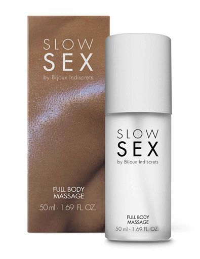 Массажный гель Slow Sex Full Body Massage - 50 мл. - Bijoux Indiscrets - купить с доставкой в Одинцово