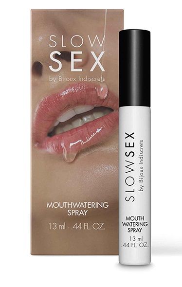 Спрей для усиления слюноотделения Slow Sex Mouthwatering Spray - 13 мл. - Bijoux Indiscrets - купить с доставкой в Одинцово
