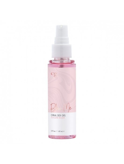 Гель для орального секса Sugar Rush с ароматом сладкой ваты - 60 мл. - CG - купить с доставкой в Одинцово