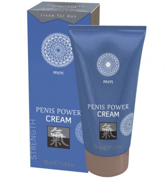 Возбуждающий крем для мужчин Penis Power Cream - 30 мл. - Shiatsu - купить с доставкой в Одинцово