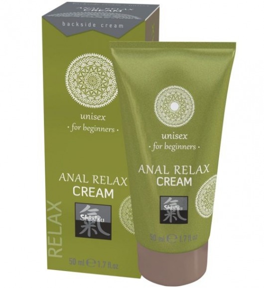 Анальный крем Anal Relax Cream - 50 мл. - Shiatsu - купить с доставкой в Одинцово