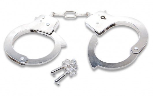 Наручники с ключами Official Handcuffs - Pipedream - купить с доставкой в Одинцово
