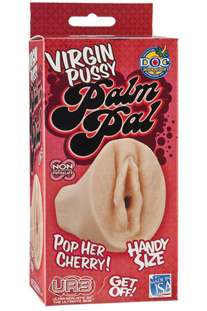 Мастурбатор-вагина Virgin Pussy ULTRASKYN Palm Pal - Doc Johnson - в Одинцово купить с доставкой
