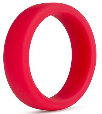 Красное эрекционное кольцо Silicone Go Pro Cock Ring - Blush Novelties - в Одинцово купить с доставкой