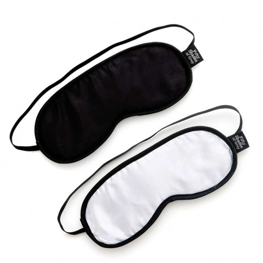Набор из двух масок на глаза Soft Blindfold Twin Pack - Fifty Shades of Grey - купить с доставкой в Одинцово