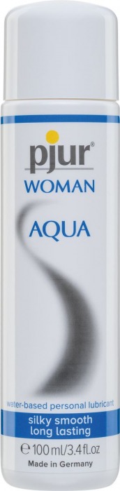 Лубрикант на водной основе pjur WOMAN Aqua - 100 мл. - Pjur - купить с доставкой в Одинцово
