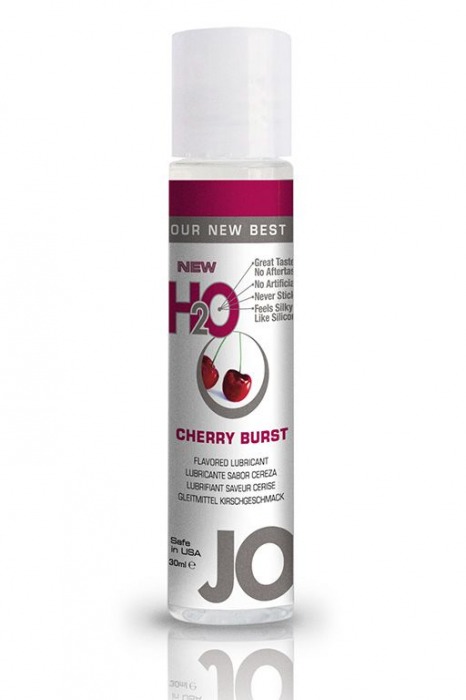 Ароматизированный лубрикант JO Flavored Cherry - 30 мл. - System JO - купить с доставкой в Одинцово