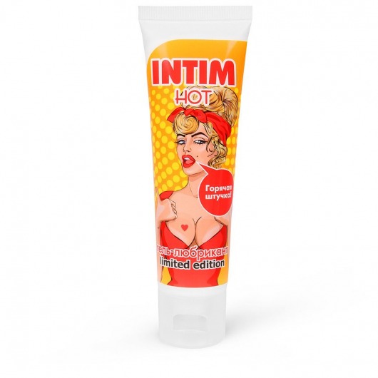 Возбуждающий гель-лубрикант INTIM HOT LIMITED EDITION - 50 гр. - Биоритм - купить с доставкой в Одинцово