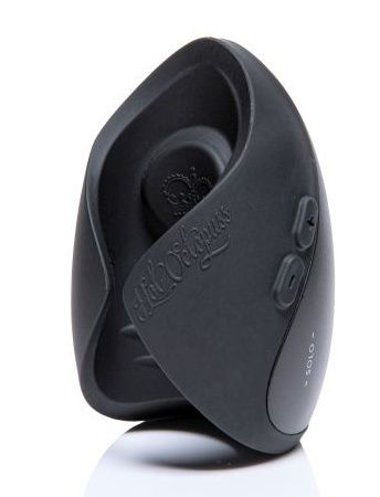 Черный инновационный мужской вибратор PULSE SOLO ESSENTIAL - Hot Octopuss - в Одинцово купить с доставкой