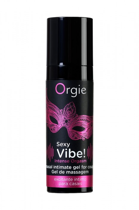 Гель для массажа ORGIE Sexy Vibe Intense Orgasm - 15 мл. - ORGIE - купить с доставкой в Одинцово