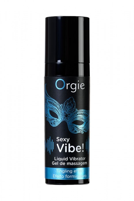 Гель для массажа ORGIE Sexy Vibe Liquid Vibrator с эффектом вибрации - 15 мл. - ORGIE - купить с доставкой в Одинцово