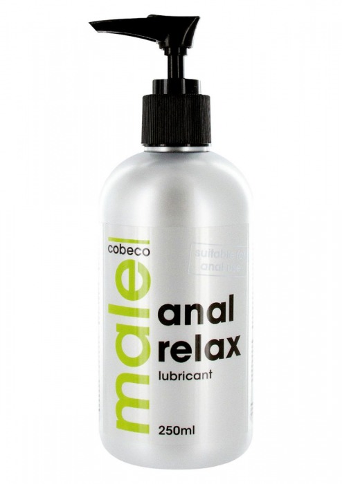Анальный лубрикант MALE Cobeco Anal Relax Lubricant - 250 мл. - Cobeco - купить с доставкой в Одинцово