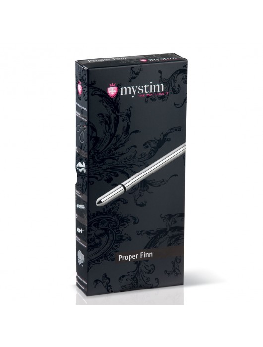 Электростимулятор уретры Proper Finn - 20 см. - MyStim - купить с доставкой в Одинцово