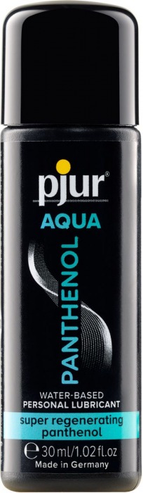 Лубрикант на водной основе с пантенолом pjur AQUA Panthenol - 30 мл. - Pjur - купить с доставкой в Одинцово