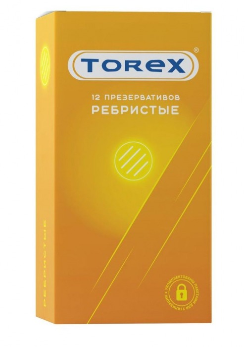 Текстурированные презервативы Torex  Ребристые  - 12 шт. - Torex - купить с доставкой в Одинцово
