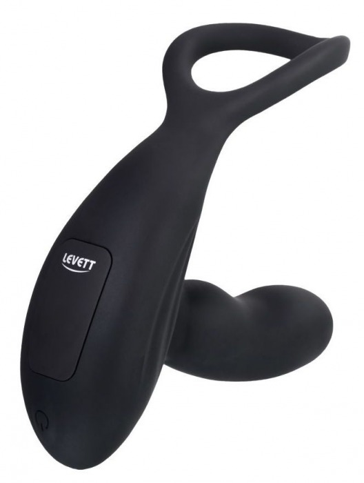 Черный стимулятор простаты Maud с вибрацией - Levett - в Одинцово купить с доставкой