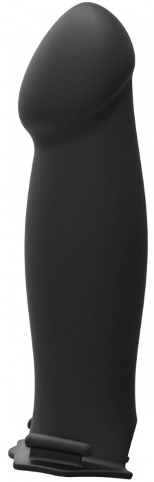 Черный полый страпон с креплением BE Bold - 20,32 см. - Doc Johnson - купить с доставкой в Одинцово