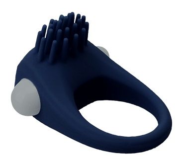 Синее эрекционное виброкольцо STIMU RING - Dream Toys - в Одинцово купить с доставкой