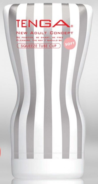 Мастурбатор TENGA Squeeze Tube Cup Soft - Tenga - в Одинцово купить с доставкой