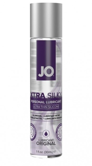 Лубрикант на силиконовой основе JO Xtra Silky - 30 мл. - System JO - купить с доставкой в Одинцово