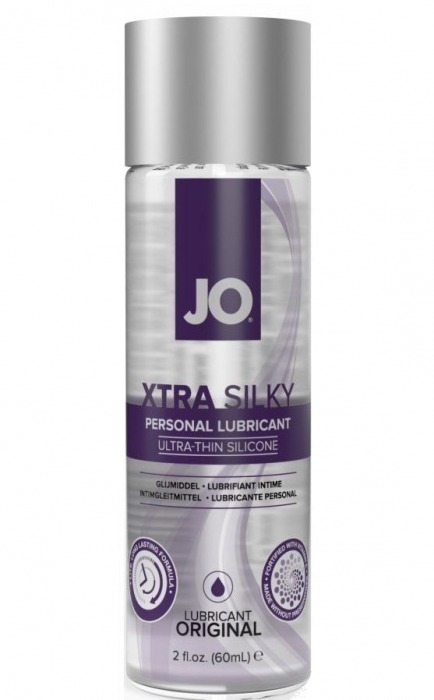 Лубрикант на силиконовой основе JO Xtra Silky - 60 мл. - System JO - купить с доставкой в Одинцово