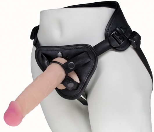 Пояс харнесс BEST UNI strap с 2 сменными насадками - 18,5 и 16 см. - LOVETOY (А-Полимер) - купить с доставкой в Одинцово