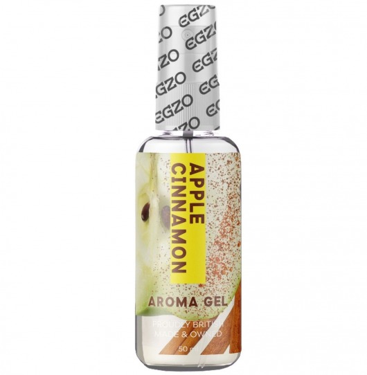 Интимный лубрикант EGZO AROMA с ароматом яблока и корицы - 50 мл. - EGZO - купить с доставкой в Одинцово