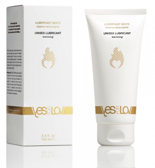Лубрикант на водной основе с согревающим эффектом Warming Unisex Lubricant - 100 мл. - YESforLOV - купить с доставкой в Одинцово
