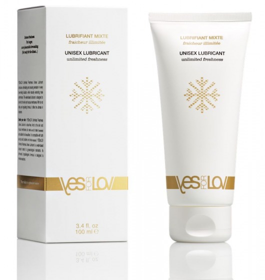 Лубрикант на водной основе с охлаждающим эффектом Unlimited Freshness Unisex Lubricant - 100 мл. - YESforLOV - купить с доставкой в Одинцово