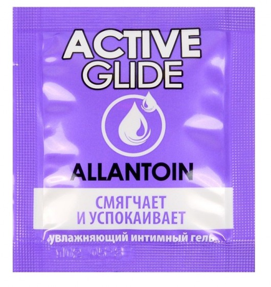 Лубрикант на водной основе Active Glide с аллантоином - 3 гр. - Биоритм - купить с доставкой в Одинцово