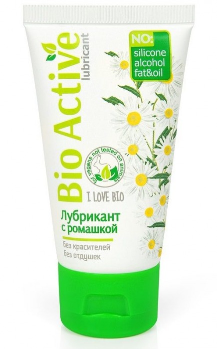 Гель-лубрикант на водной основе Bio Active - 50 гр. - Биоритм - купить с доставкой в Одинцово