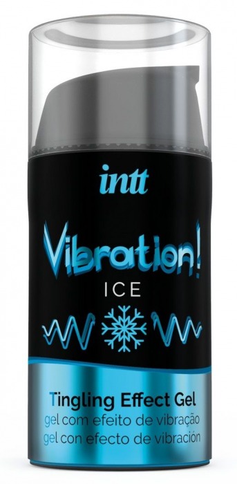 Жидкий интимный гель с эффектом вибрации Vibration! Ice - 15 мл. - INTT - купить с доставкой в Одинцово
