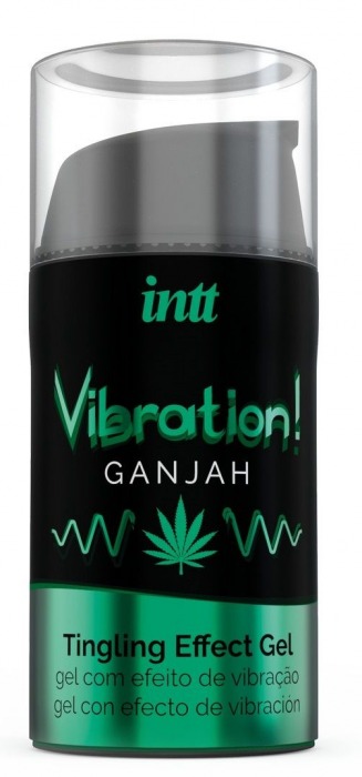 Жидкий интимный гель с эффектом вибрации Vibration! Ganjah - 15 мл. - INTT - купить с доставкой в Одинцово