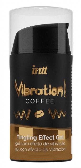 Жидкий интимный гель с эффектом вибрации Vibration! Coffee - 15 мл. - INTT - купить с доставкой в Одинцово