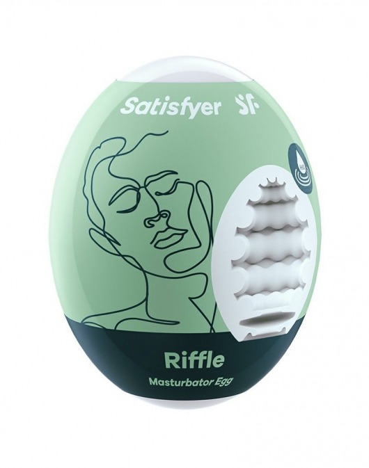 Мастурбатор-яйцо Satisfyer Riffle Mini Masturbator - Satisfyer - в Одинцово купить с доставкой
